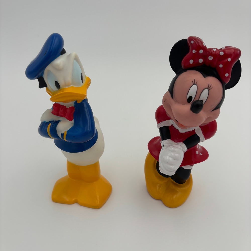 Disney Figurine Set Kids OS Multi Good Minnie Mouse Donald Duck Vinyl‎ Toys